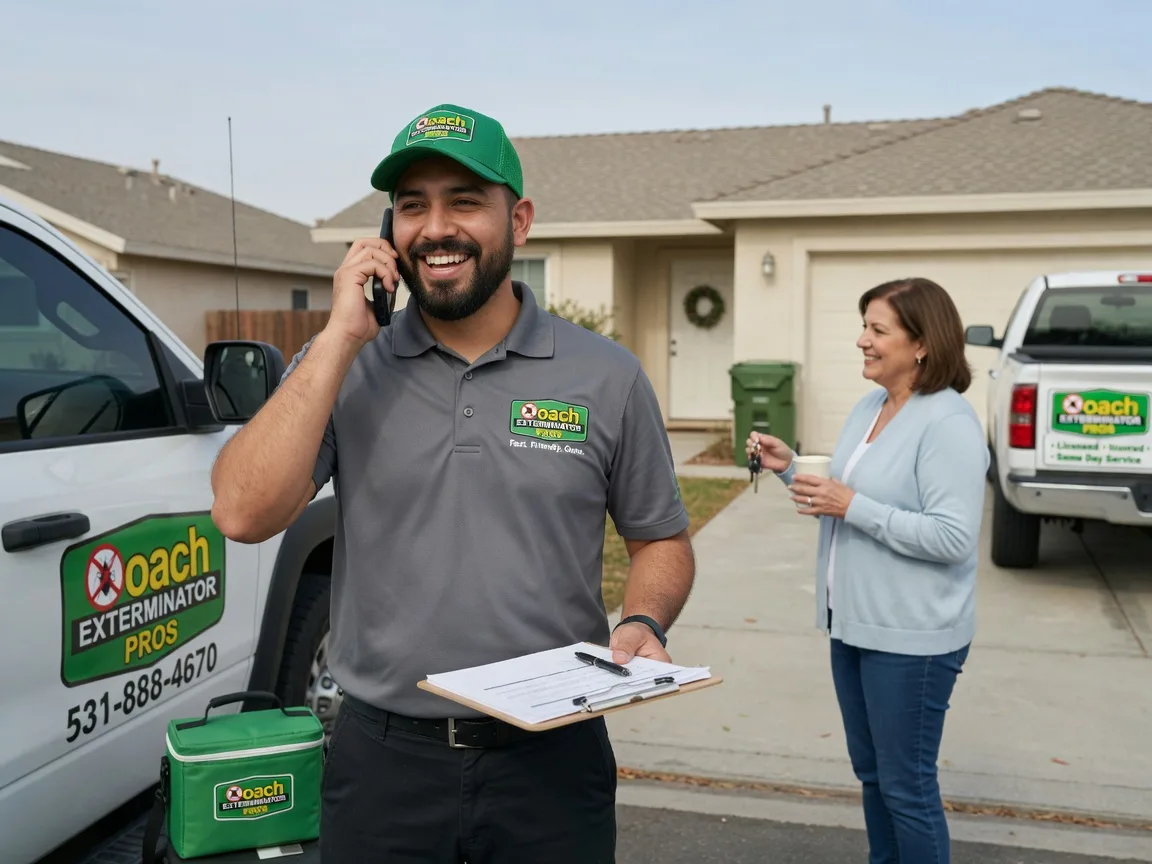 Pest Control Roach Exterminator Mount Blanchard, OH FAQs